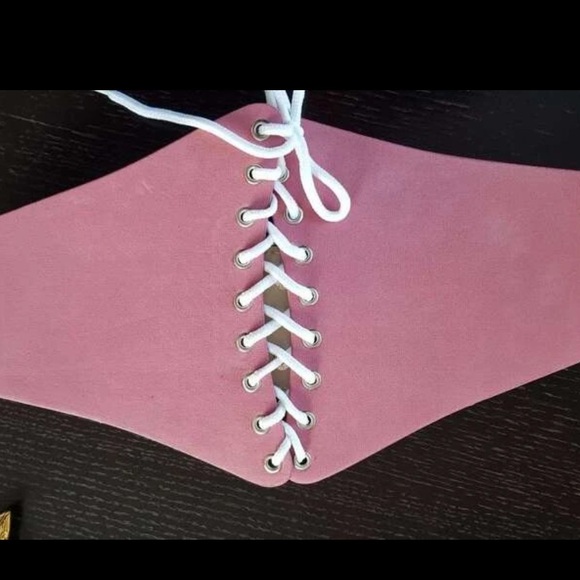 Pink Corset Belt New Cottagecore - Picture 7 of 7